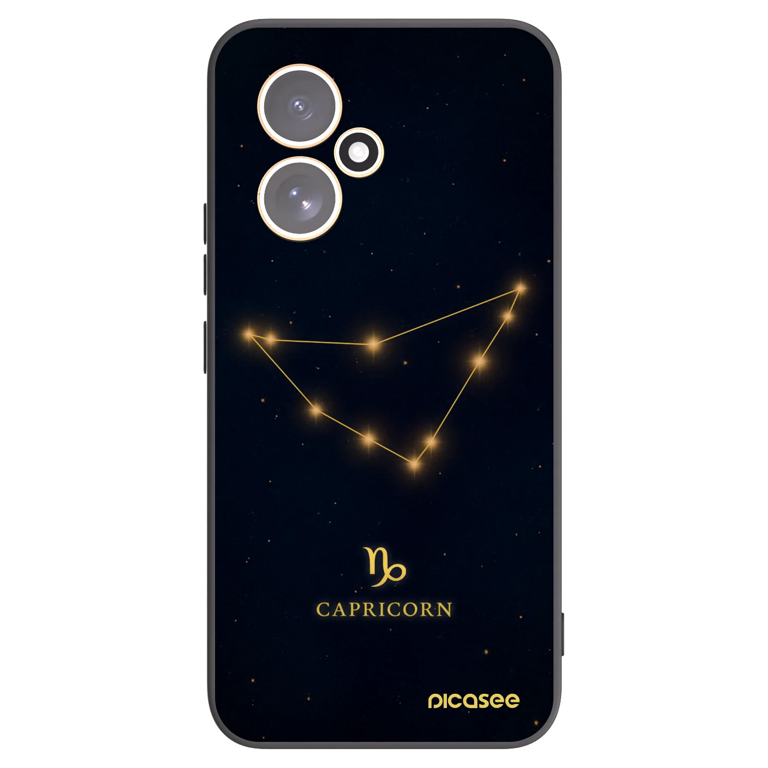 Picasee silikonový černý obal pro Honor 400 5G - CAPRICORN