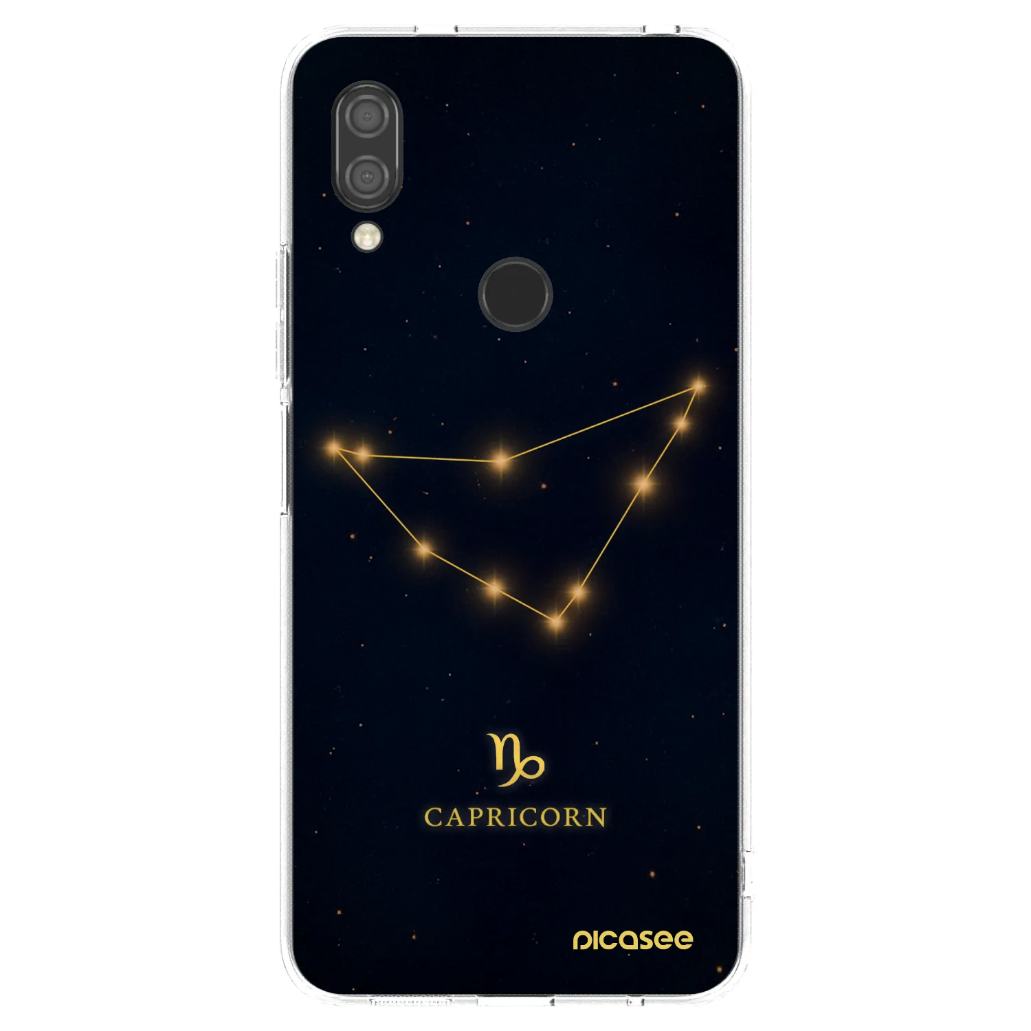 Picasee silikonový průhledný obal pro Xiaomi Redmi 7 - CAPRICORN