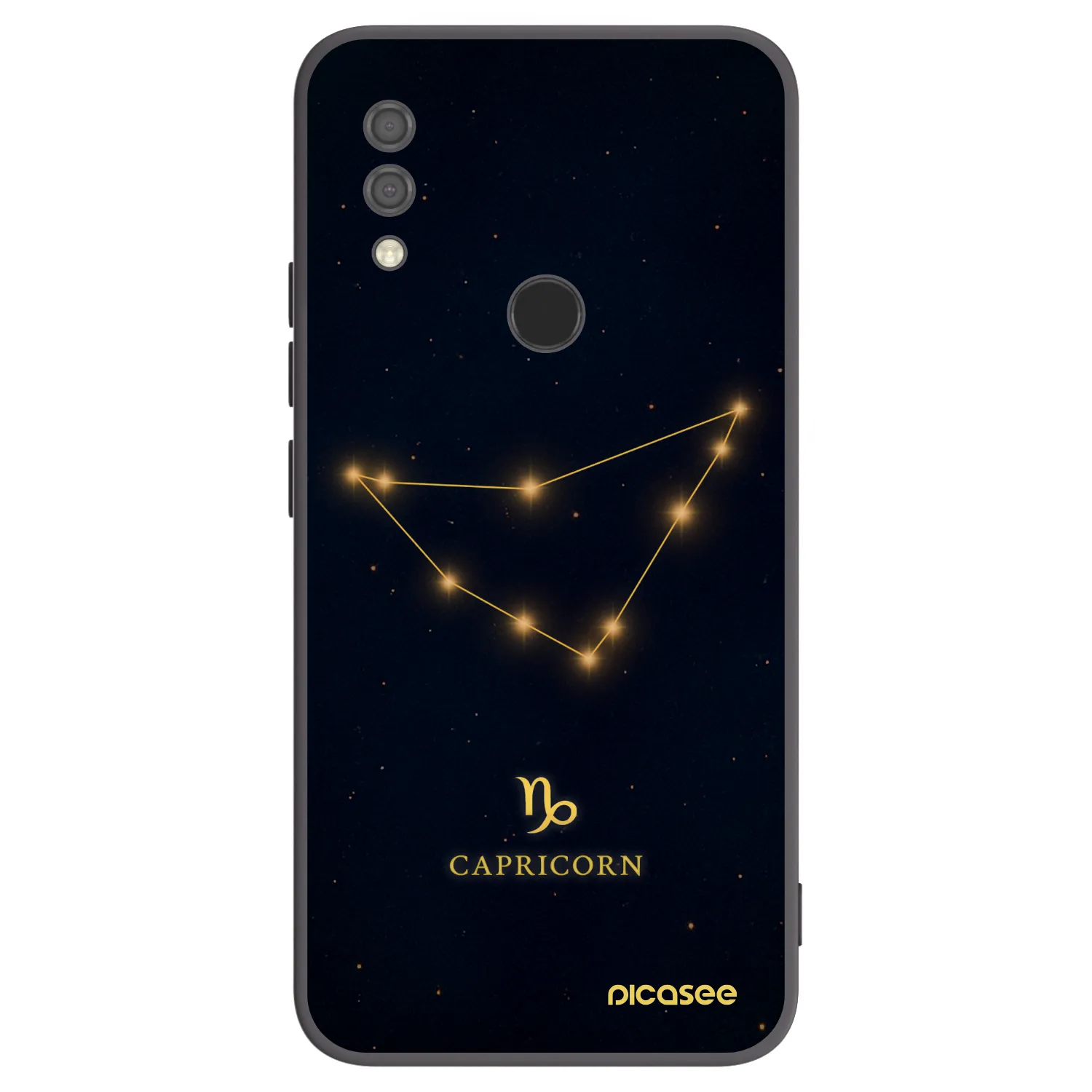 Picasee silikonový černý obal pro Xiaomi Redmi 7 - CAPRICORN