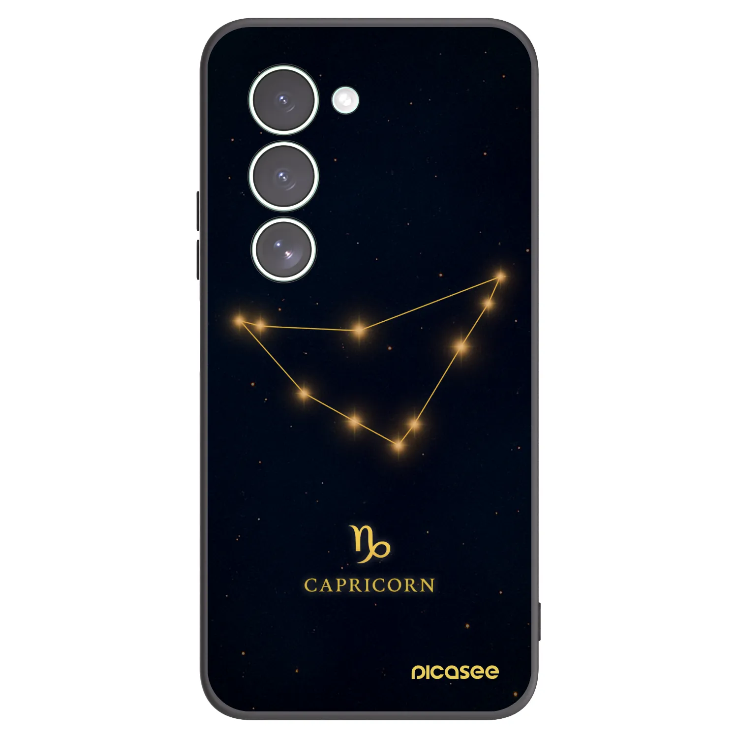 Picasee silikonový černý obal pro Xiaomi Redmi 15 5G - CAPRICORN