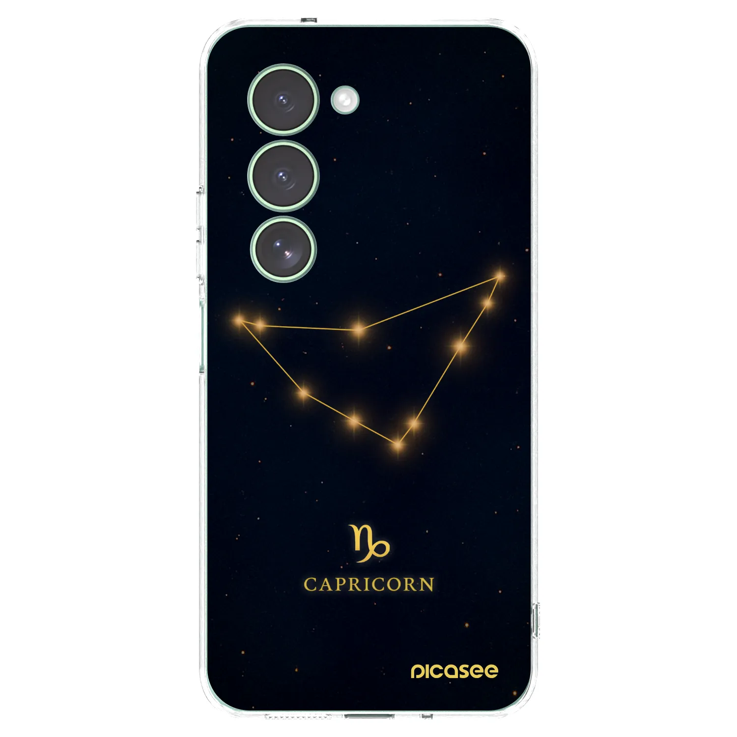 Picasee silikonový průhledný obal pro Xiaomi Redmi 15 5G - CAPRICORN
