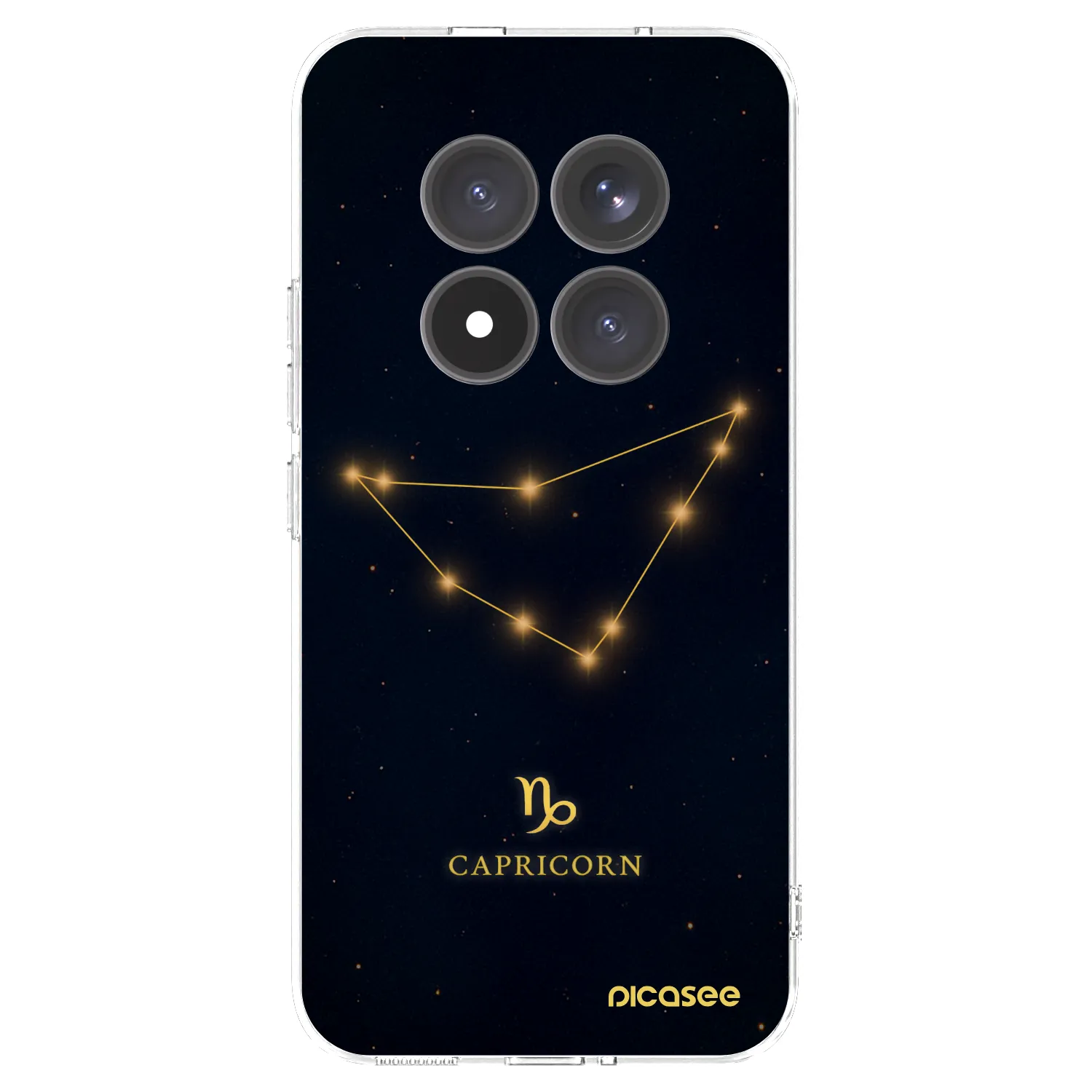 Picasee silikonový průhledný obal pro Xiaomi Redmi Note 15 Pro+ - CAPRICORN