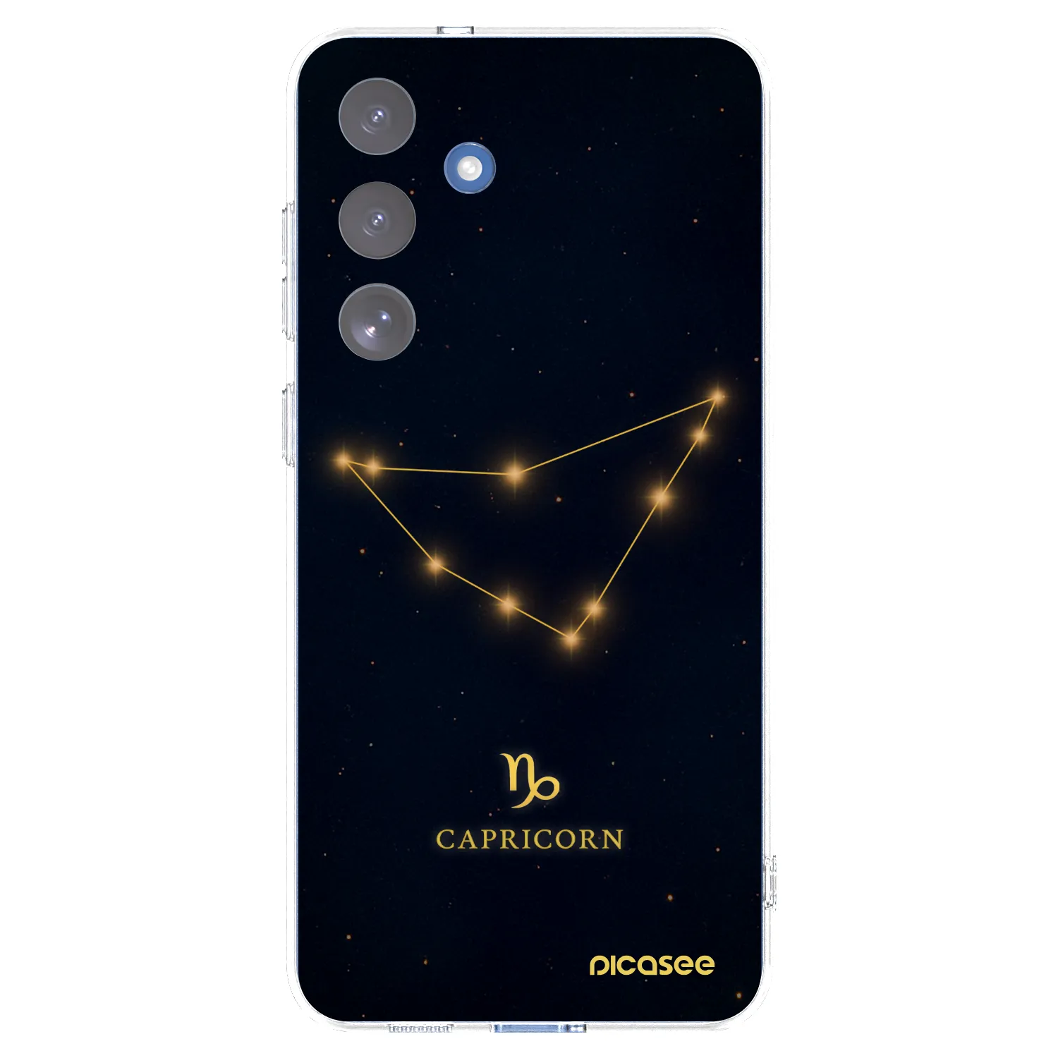 Picasee silikonový průhledný obal pro Samsung Galaxy S25 FE 5G - CAPRICORN
