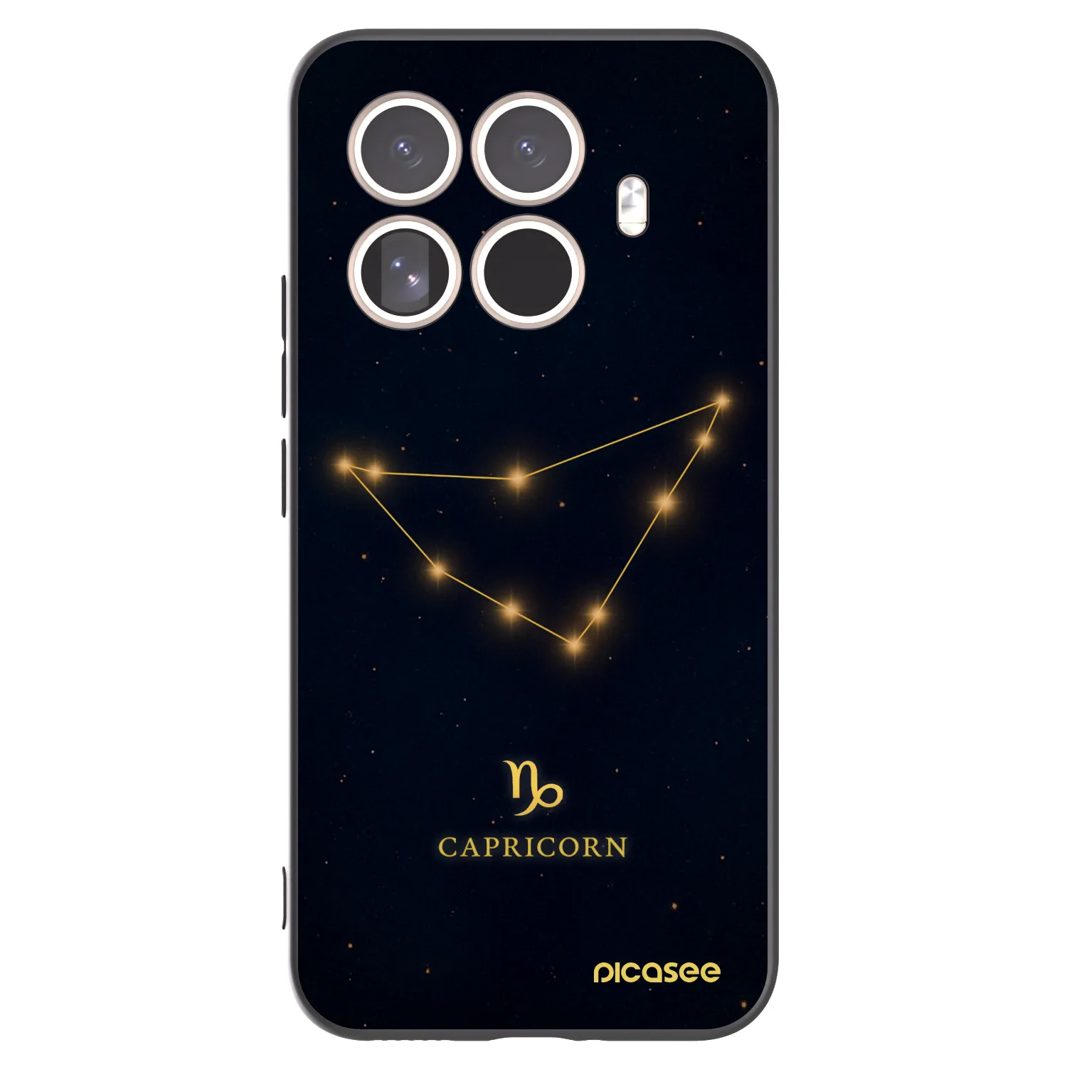 Picasee silikonový černý obal pro Xiaomi 15T Pro - CAPRICORN