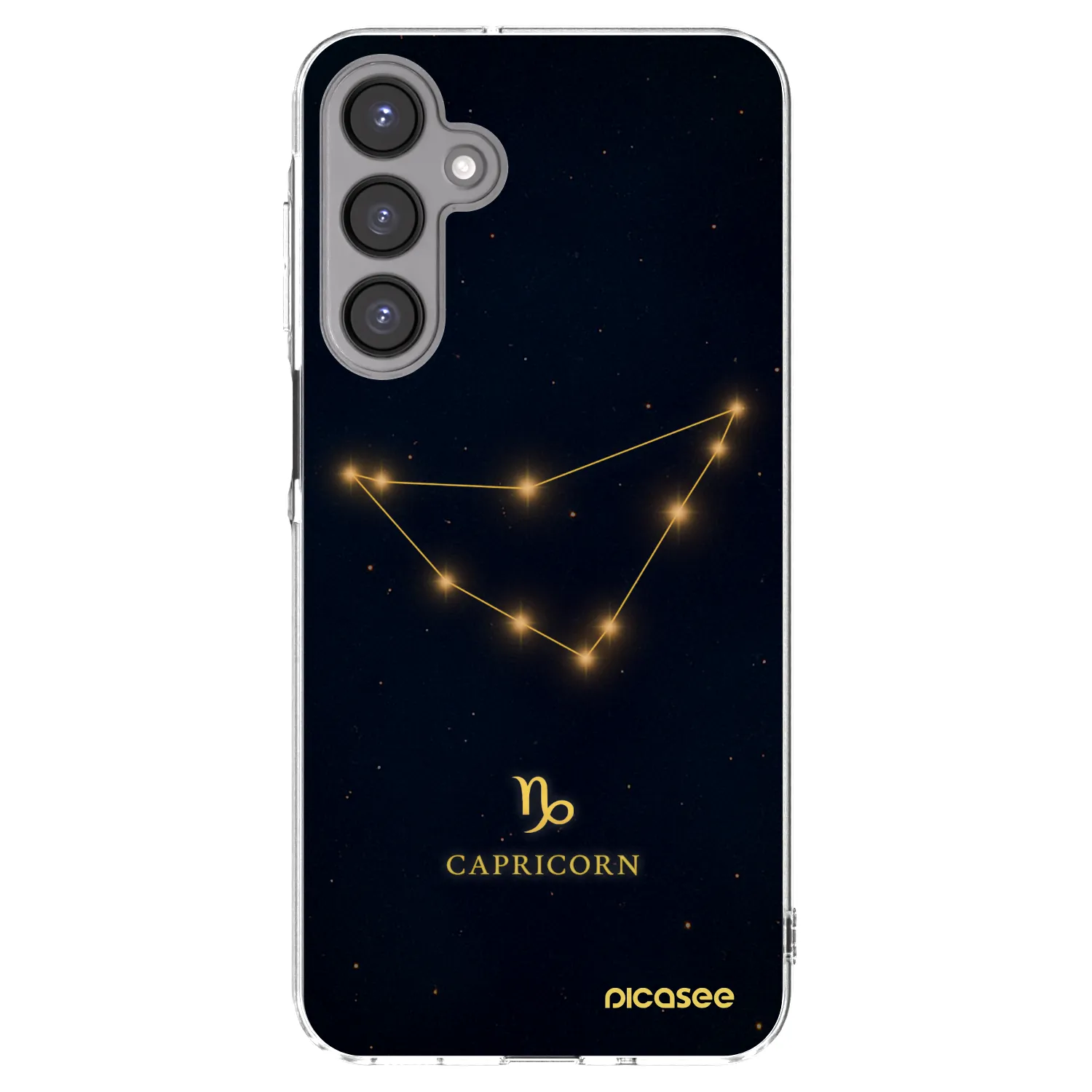 Picasee silikonový průhledný obal pro Samsung Galaxy A16 4G - CAPRICORN