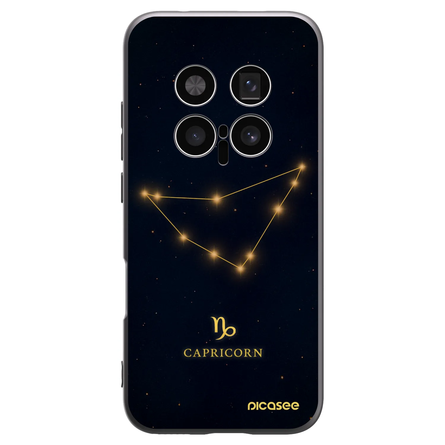 Picasee silikonový černý obal pro Honor Magic8 Pro 5G - CAPRICORN