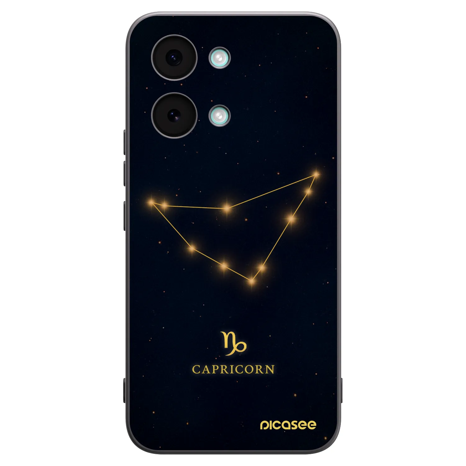 Picasee silikonový černý obal pro Xiaomi Poco X8 Pro Max - CAPRICORN