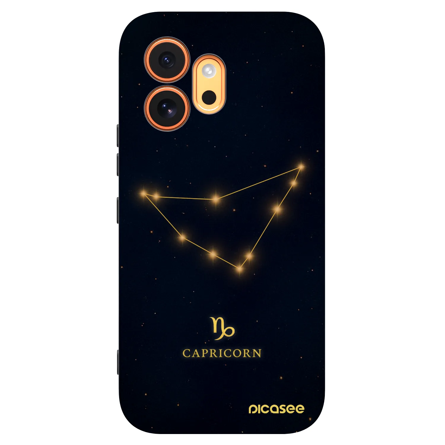 Picasee silikonový černý obal pro Honor 600 - CAPRICORN