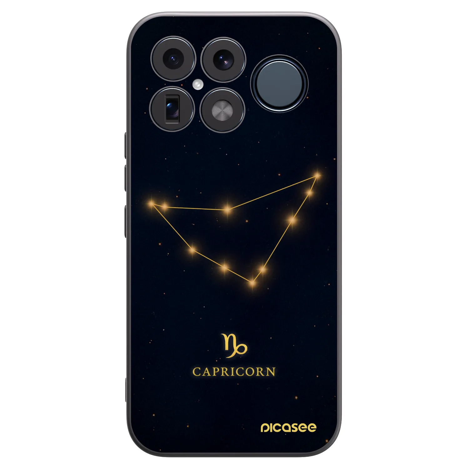 Picasee silikonový černý obal pro Xiaomi Poco F8 Ultra - CAPRICORN