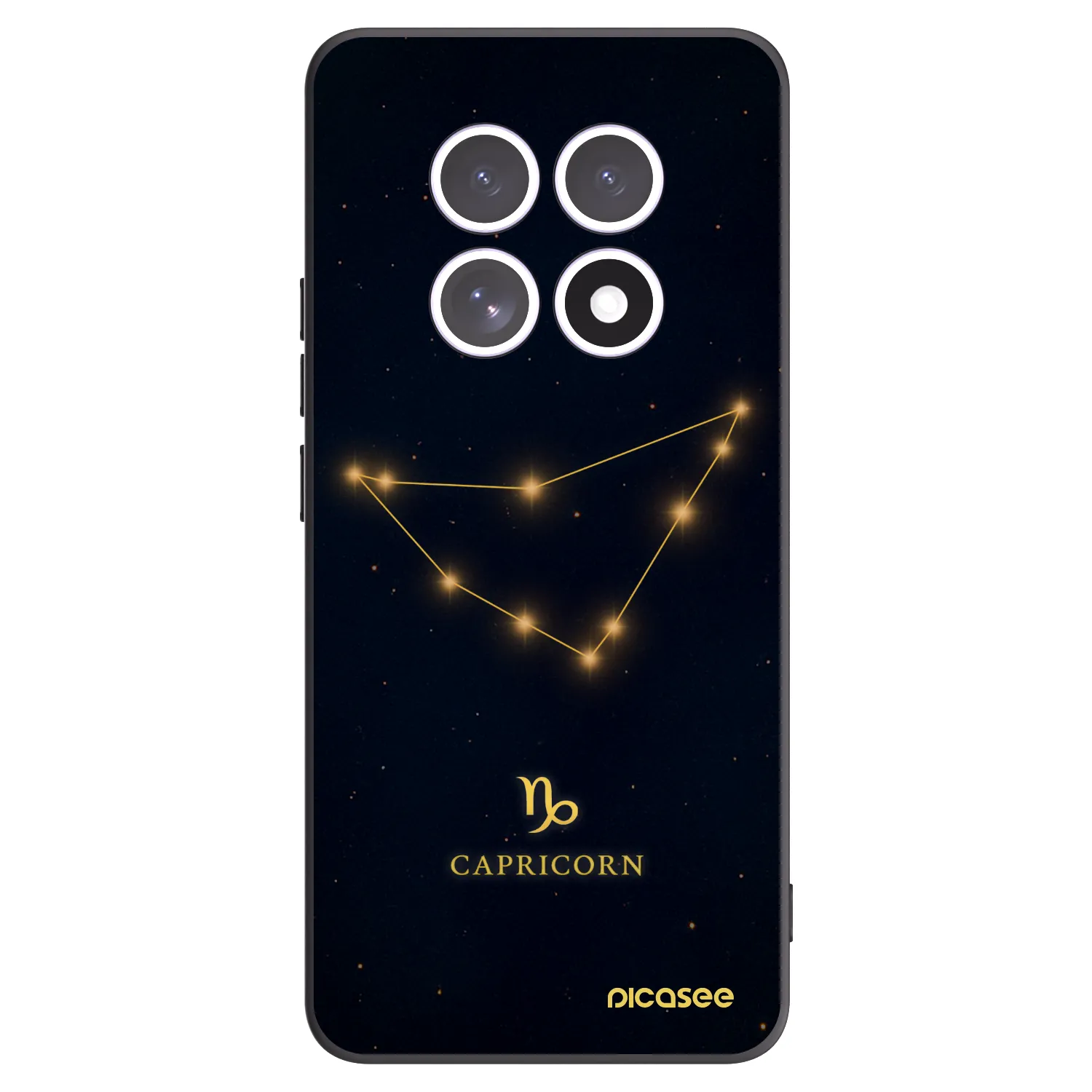 Picasee silikonový černý obal pro Xiaomi Redmi Note 15 5G - CAPRICORN