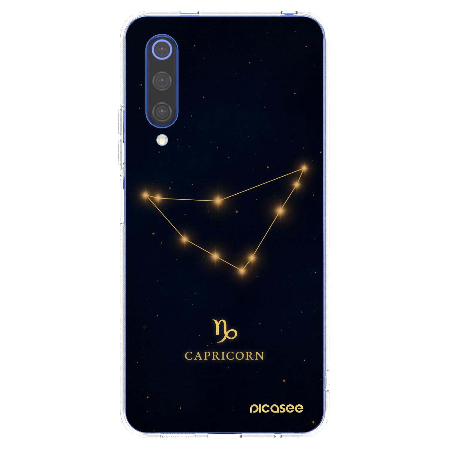 Picasee silikonový průhledný obal pro Xiaomi Mi 9 SE - CAPRICORN