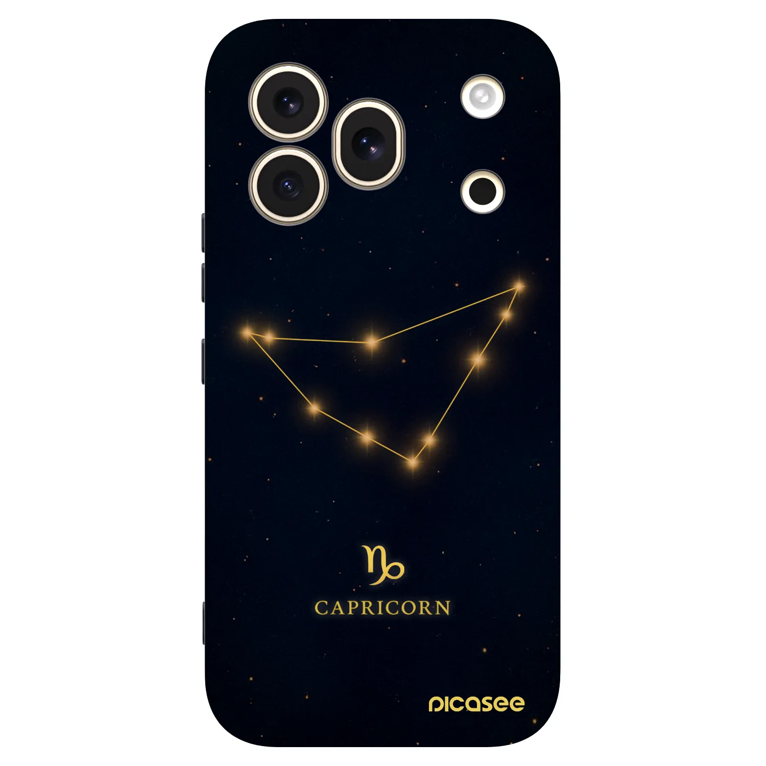 Picasee silikonový černý obal pro Honor 600 Pro - CAPRICORN