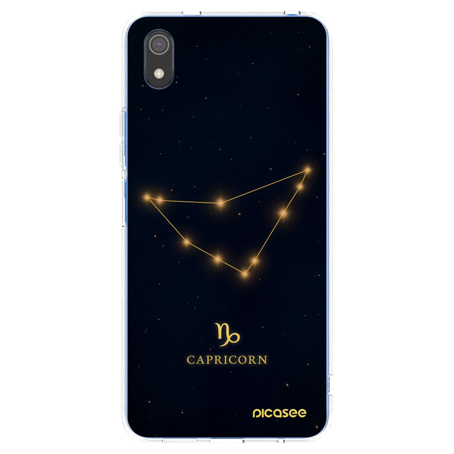Picasee silikonový průhledný obal pro Xiaomi Redmi 7A - CAPRICORN