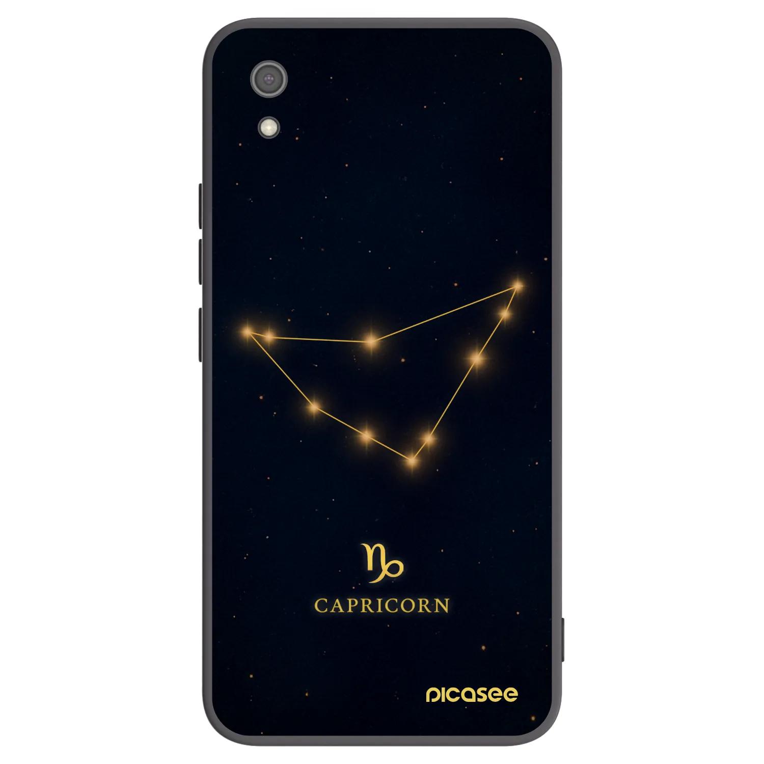 Picasee silikonový černý obal pro Xiaomi Redmi 7A - CAPRICORN