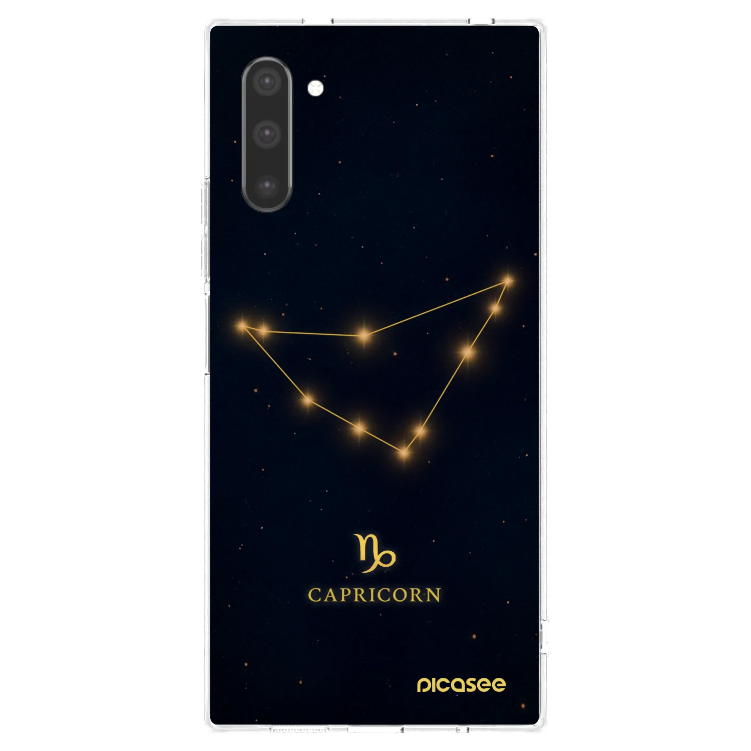 Picasee silikonový průhledný obal pro Samsung Galaxy Note 10 N970F - CAPRICORN