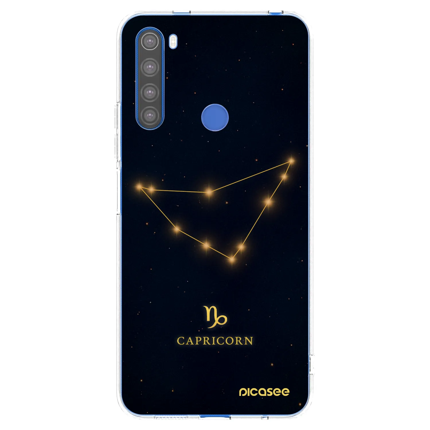 Picasee silikonový průhledný obal pro Xiaomi Redmi Note 8T - CAPRICORN