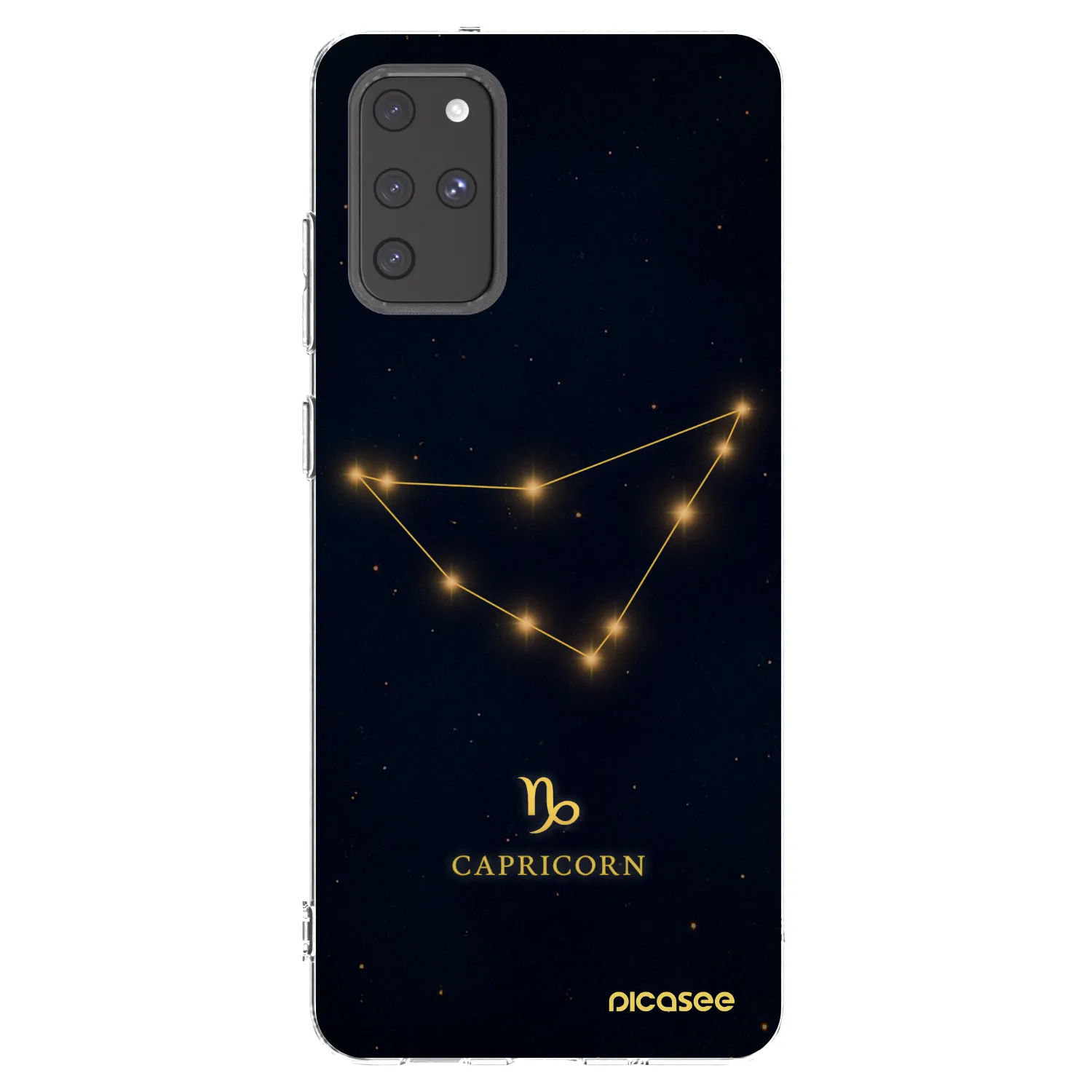 Picasee silikonový průhledný obal pro Samsung Galaxy S20+ G985F - CAPRICORN