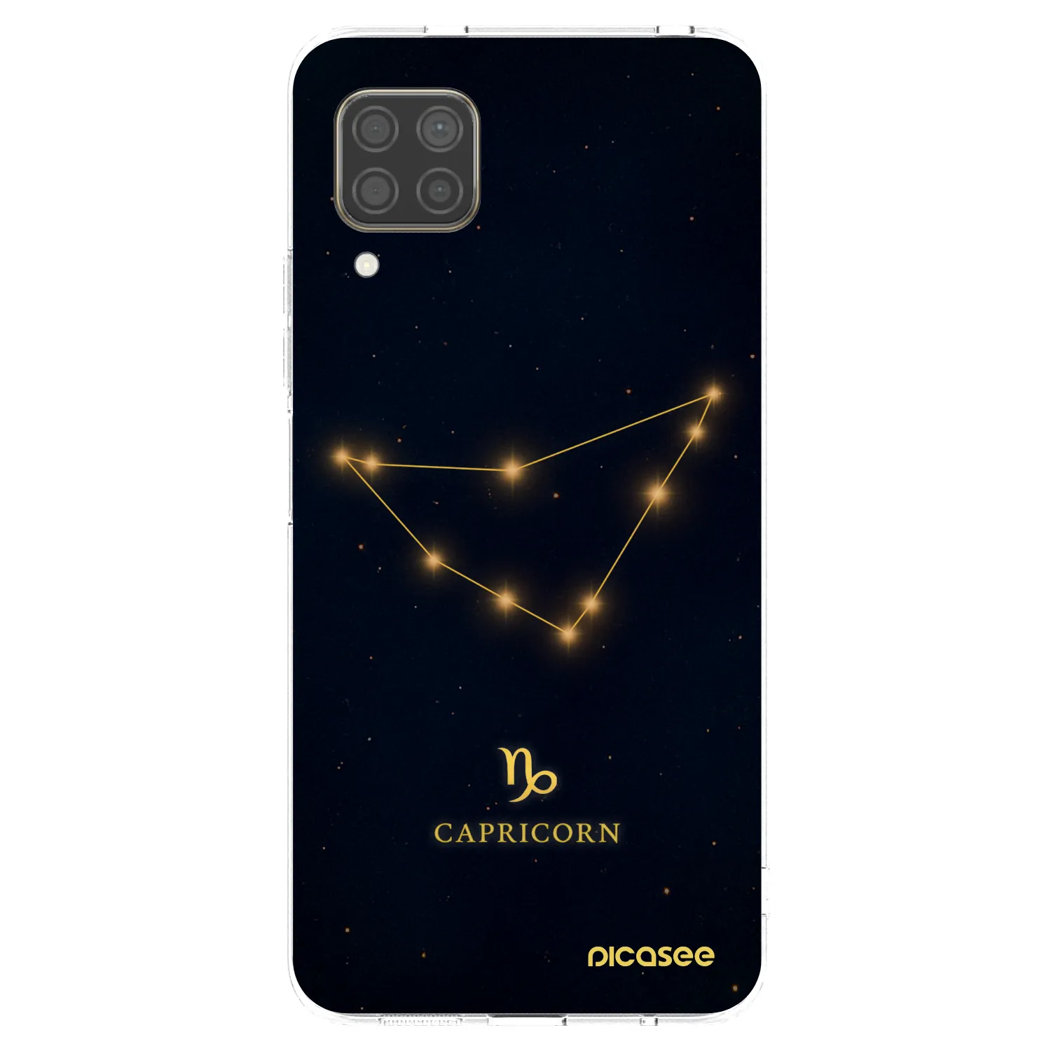 Picasee silikonový průhledný obal pro Huawei P40 Lite - CAPRICORN