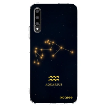 Picasee silikonový průhledný obal pro Honor 9X Pro - AQUARIUS