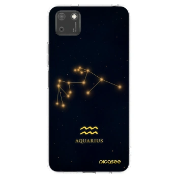 Picasee silikonový průhledný obal pro Huawei Y5P - AQUARIUS