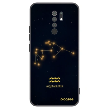 Picasee silikonový černý obal pro Xiaomi Redmi 9 - AQUARIUS