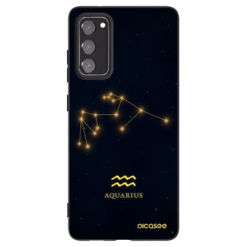 Picasee silikonový černý obal pro Samsung Galaxy S20 FE - AQUARIUS