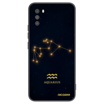 Picasee silikonový černý obal pro Xiaomi Poco M3 - AQUARIUS