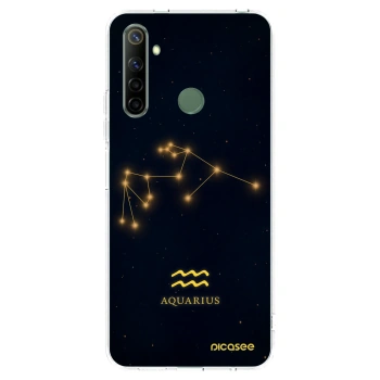 Picasee silikonový průhledný obal pro Realme 6i - AQUARIUS