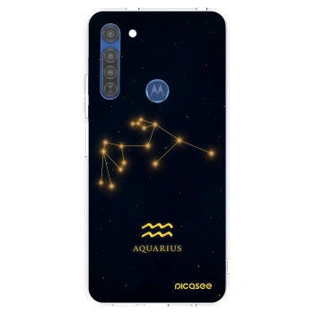 Obal pro Motorola Moto G8 - AQUARIUS
