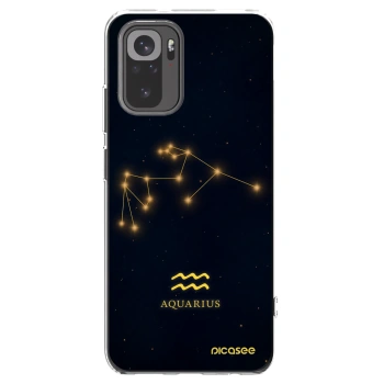 Picasee silikonový průhledný obal pro Xiaomi Redmi Note 10S - AQUARIUS