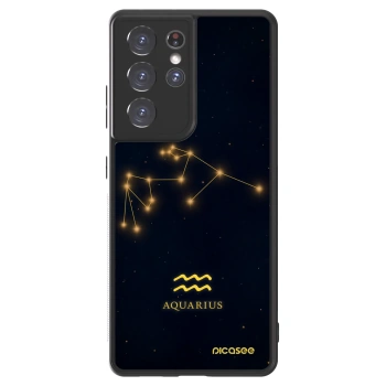 Picasee ULTIMATE CASE pro Samsung Galaxy S21 Ultra 5G G998B - AQUARIUS