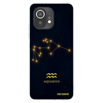 Picasee silikonový průhledný obal pro Xiaomi Mi 11 - AQUARIUS