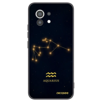 Picasee silikonový černý obal pro Xiaomi Mi 11 - AQUARIUS