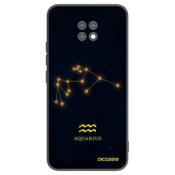 Picasee silikonový černý obal pro Xiaomi Redmi Note 9T - AQUARIUS