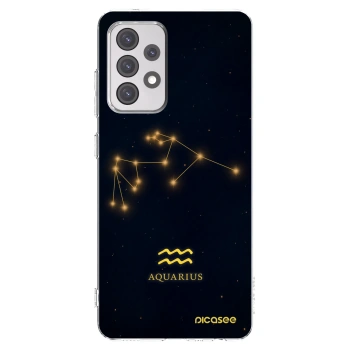 Picasee silikonový průhledný obal pro Samsung Galaxy A52s 5G A528B - AQUARIUS