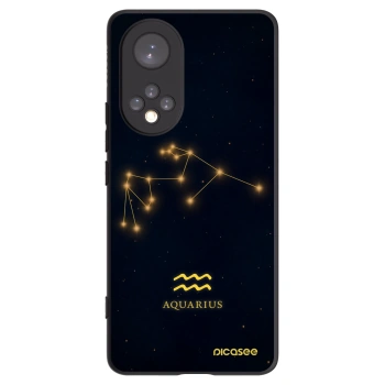 Picasee silikonový černý obal pro Honor 50 5G - AQUARIUS