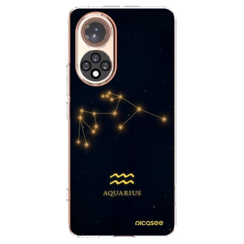 Picasee silikonový průhledný obal pro Honor 50 5G - AQUARIUS