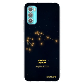 Picasee silikonový průhledný obal pro Motorola Moto G60 - AQUARIUS