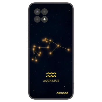 Picasee silikonový černý obal pro Realme 8i - AQUARIUS