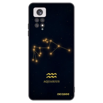 Picasee silikonový černý obal pro Xiaomi Redmi Note 11 - AQUARIUS