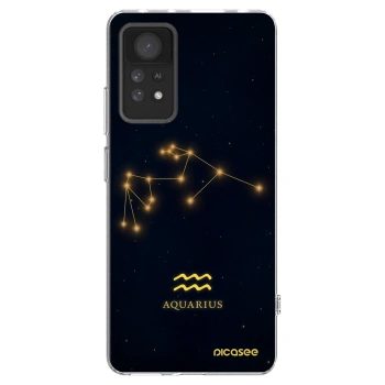 Picasee silikonový průhledný obal pro Xiaomi Redmi Note 11 Pro 5G - AQUARIUS