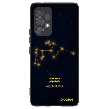 Picasee silikonový černý obal pro Samsung Galaxy A53 5G A536 - AQUARIUS
