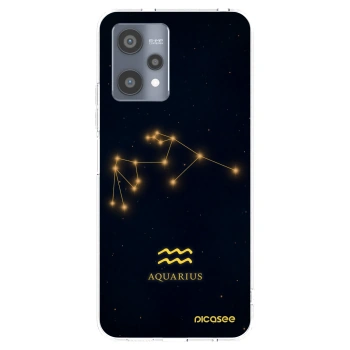 Picasee silikonový průhledný obal pro Realme 9 Pro 5G - AQUARIUS