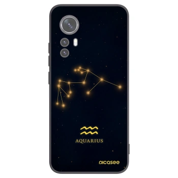 Picasee silikonový černý obal pro Xiaomi 12 - AQUARIUS