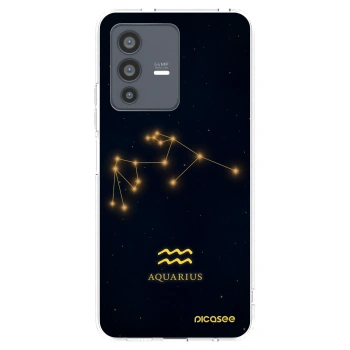 Picasee silikonový průhledný obal pro Vivo V23 5G - AQUARIUS