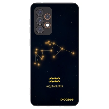 Picasee silikonový černý obal pro Samsung Galaxy A33 5G A336 - AQUARIUS