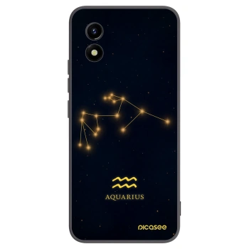Picasee silikonový černý obal pro Vivo Y01 - AQUARIUS