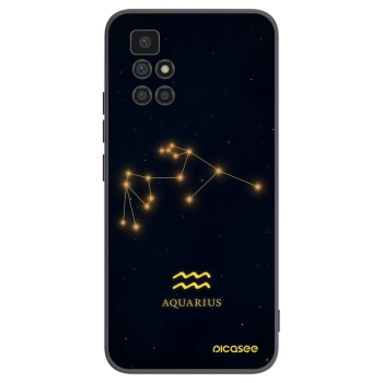 Picasee silikonový černý obal pro Xiaomi Redmi 10 (2022) - AQUARIUS