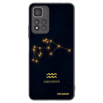 Picasee silikonový černý obal pro Xiaomi Redmi Note 11 Pro+ 5G - AQUARIUS