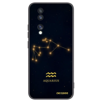 Picasee silikonový černý obal pro Honor 70 - AQUARIUS